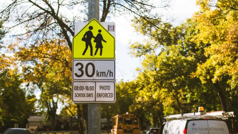 crosswalk signage